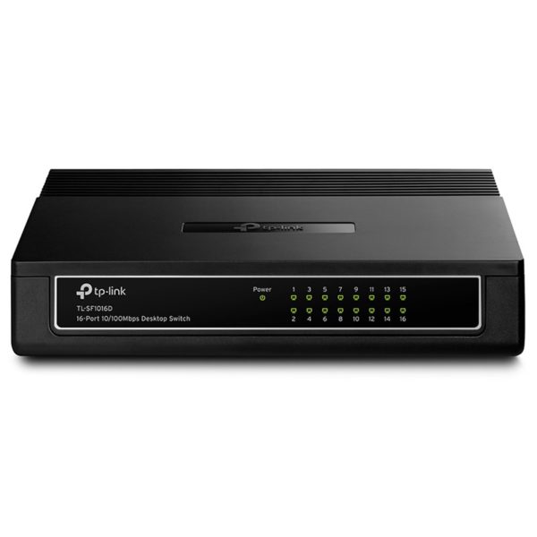 TP-LINK TL-SF1016D 16 Port 10/100 Desktop Switch