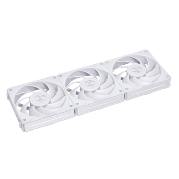 Lian-Li UNI FAN P28 120mm PWM Fan – White (3-Pack w/ Controller)