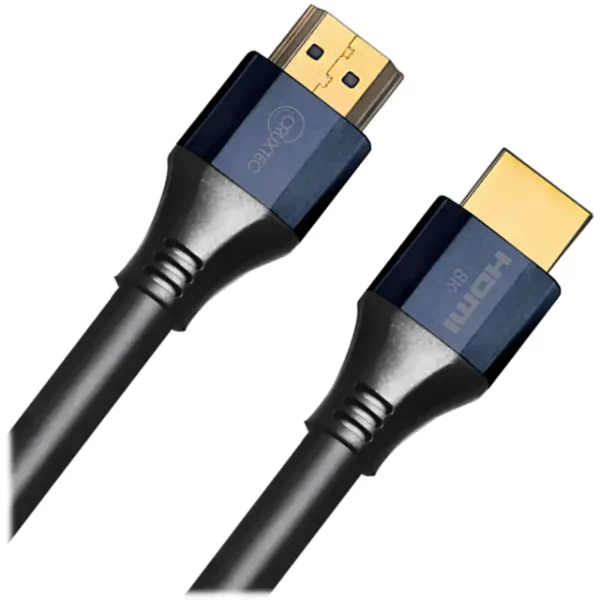 Cruxtec 8K 2.1 HDMI Cable with Ethernet Male to Male 10m – Black