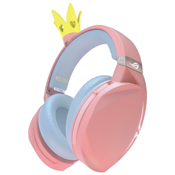 ASUS ROG Strix Fusion 300 PNK Crown Gaming Headset – Pink