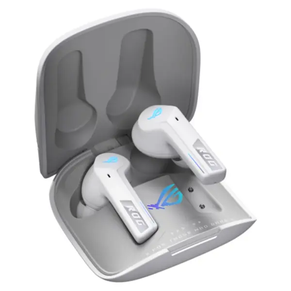 ASUS ROG Cetra True Wireless SpeedNova Wireless Gaming Earphones – White