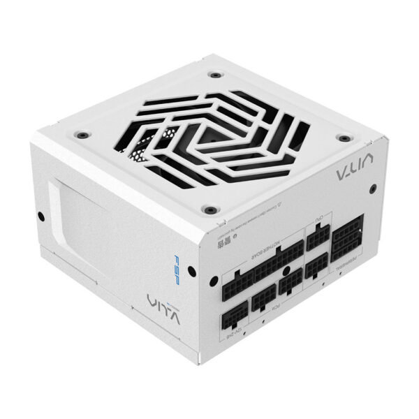 FSP VITA GM 1000W 80+ Gold PCIe 5.1 ATX 3.1 Fully-Modular Power Supply – White