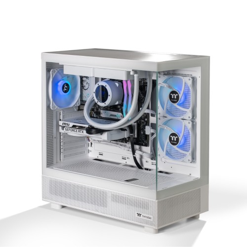 Thermaltake Gaming System Horizon V2 Snow – AMD 7500F / RTX 5060/ B650 WIFI/ 32GB RAM/ View 270 ARGB SNOW