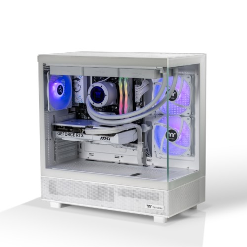 Thermaltake Gaming System Horizon PRO V2 Snow – AMD 7600/ RTX 5070/ B650 WIFI/ 32GB RAM/ View 270 ARGB SNOW