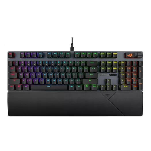 ASUS ROG Strix Scope II X Wired PBT Snow Switch Gaming Keyboard