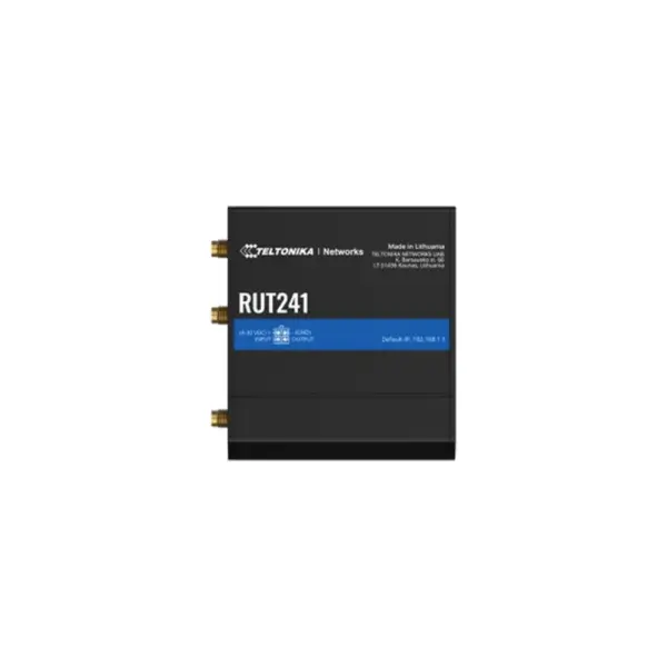 Teltonika RUT241 Industrial 4G LTE Router/Firewall